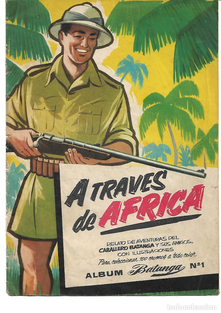 Coleccionismo &aacute;lbumes: A TRAVES DE AFRICA - Foto 1