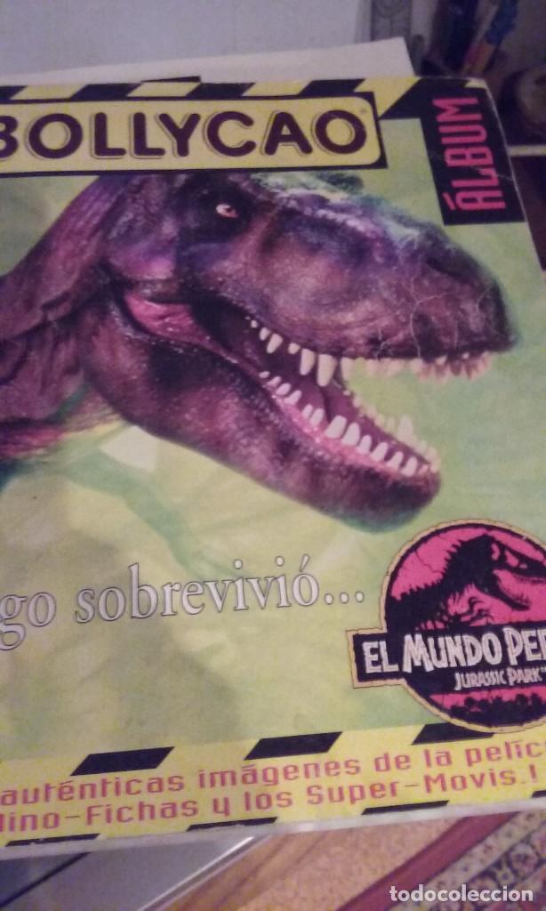 Collectable Incomplete Albums: album del jurasic EL MUNDO PERDIDO