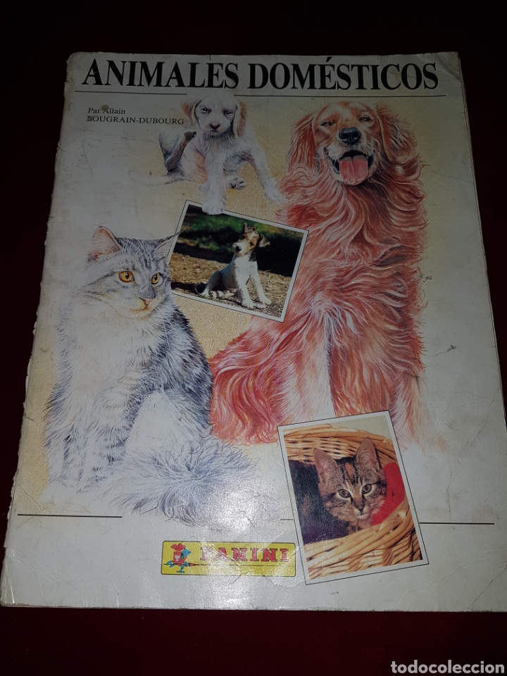 Collezionismo Album: Album cromos Animales Domesticos Panini
