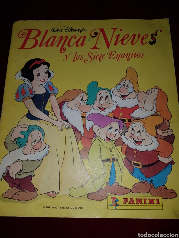 Collezionismo Album: Album cromos blanca nieves y los 7 enanitos