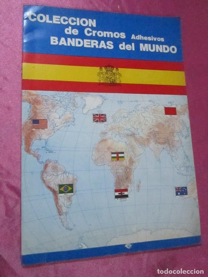 Colecionismo Cadernetas: BANDERAS DEL MUNDO  ALBUM DE CROMOS VACIO