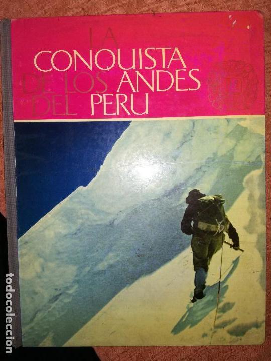 Colecionismo Cadernetas: ALBUM LA CONQUISTA DE LOS ANDES DEL PERU. NESTLE. 1963. INCOMPLETO.