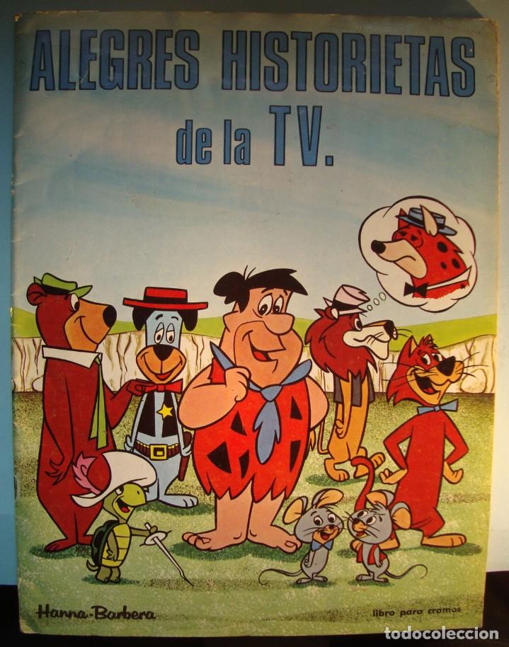 Colecionismo Cadernetas: ALBUM ALEGRES HISTORIETAS DE LA TV DE HANNA BARBERA A&Ntilde;O 1983