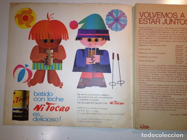 Coleccionismo &aacute;lbumes: Europa nuestro continente - Foto 2