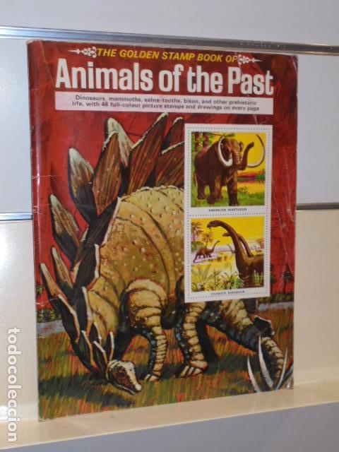 Collectionnisme Albums: ALBUM DE CROMOS ANIMALS OF THE PAST - INCOMPLETO TIENE 42 CROMOS DE 48