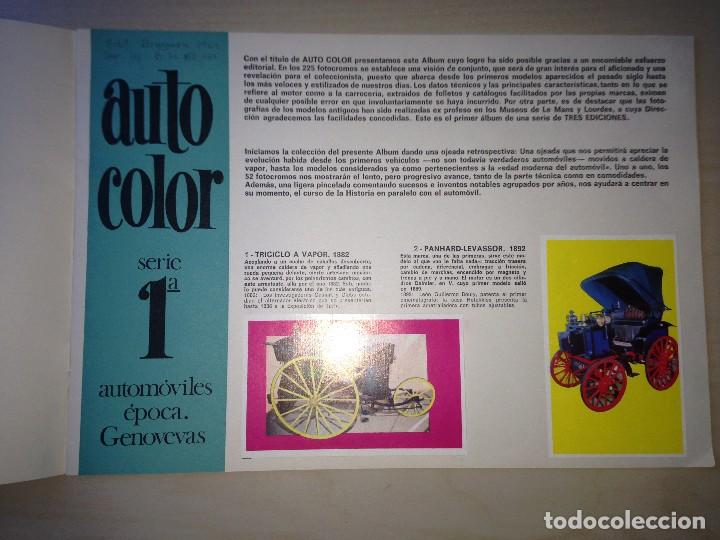 Coleccionismo &aacute;lbumes: Auto color (Serie 1&ordf;) - Foto 3