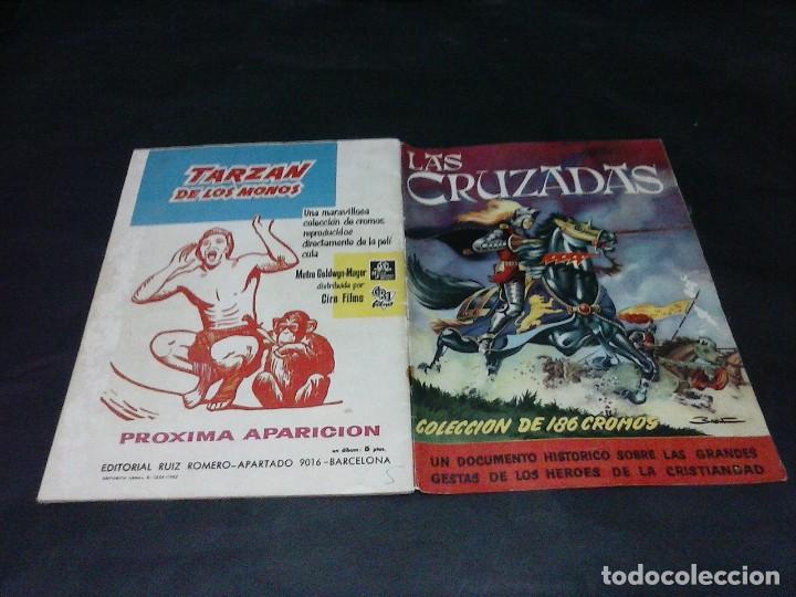 Collectionnisme Albums: album de cromos las cruzadas imcompleto
