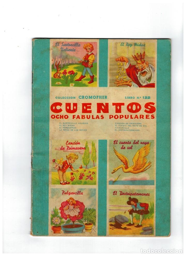 Collectionnisme Albums: COLECCI&Oacute;N CROMOFHER LIBRO N&ordm; 122 CUENTOS -OCHO F&Aacute;BULAS POPULARES- A FALTA DE UNO.