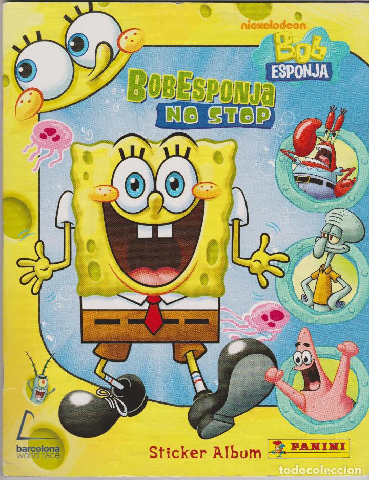 Coleccionismo &aacute;lbumes: BOB ESPONJA -- NO STOP - Foto 1