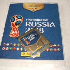 Coleccionismo Álbumes: ÁLBUM DE CROMOS NUEVO Y VACÍO Y 2 SOBRES DE FIFA WORLD CUP RUSSIA 2018