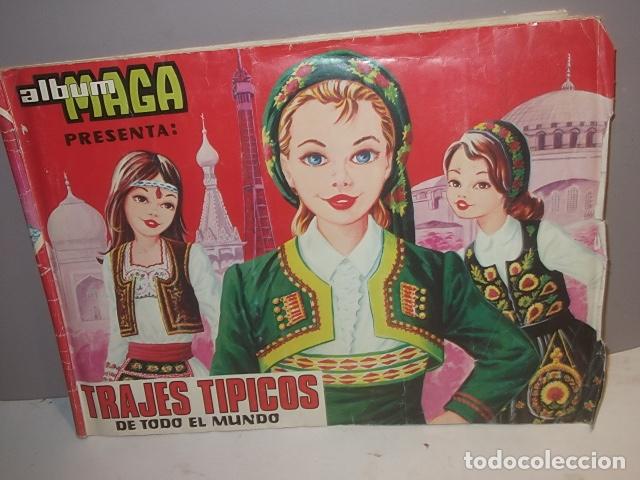 Collectionnisme Albums: ALBUM TRAJES TIPICOS DE MAGA POCAS FALTAS BUEN ESTADO,BARATO