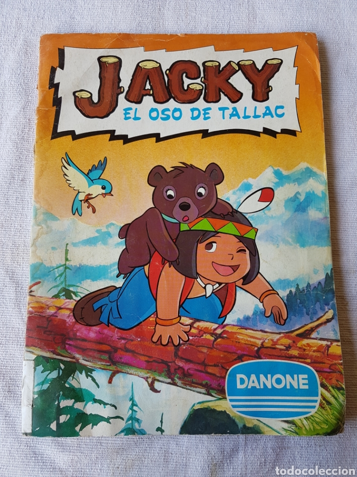 Colecionismo Cadernetas: Album cromos jacky Danone