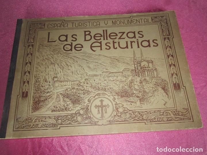 Collezionismo Album: ALBUM FOTO CROMOS LAS BELLEZAS DE ASTURIAS 1933 BUEN ESTADO L4