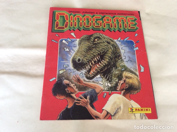 Collezionismo Album: &Aacute;LBUM DE CROMOS - DINOGAME, TRIASSIC, JURASSIC & CRETACEUS CONTIENE 92 CROMOS DE 180 CROMOS