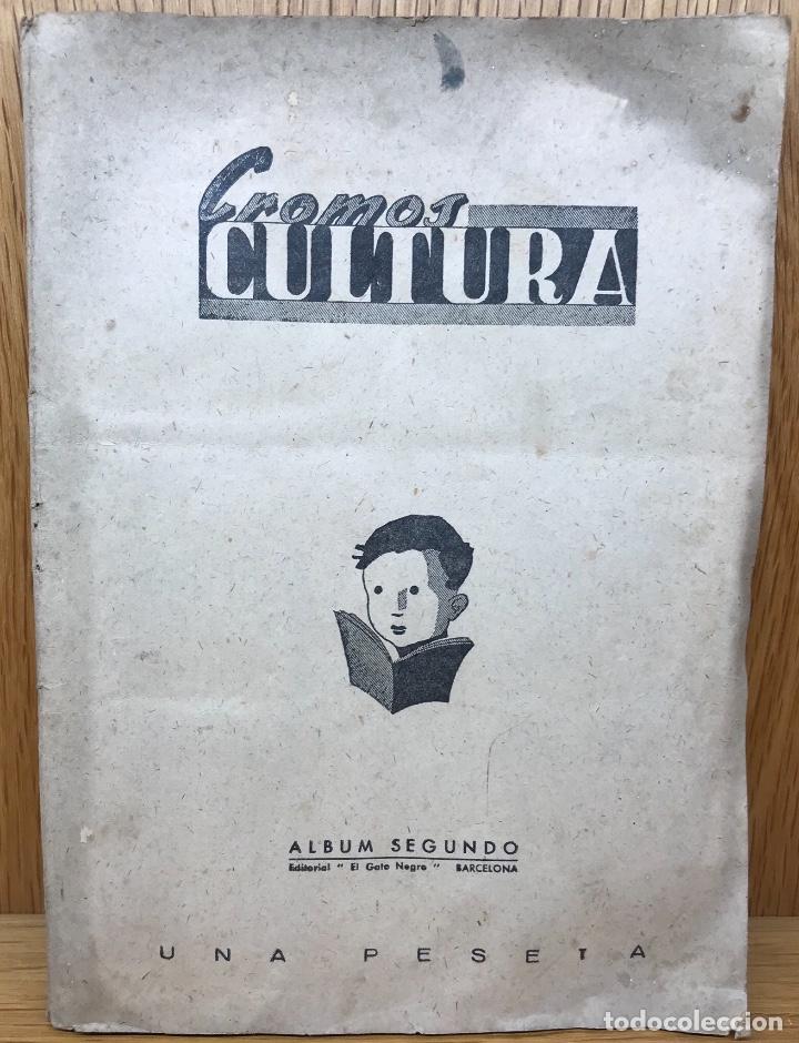 Collectionnisme Albums: &Aacute;lbum Segundo cromos cultura - Editorial el Gato Negro - A&ntilde;o 1939
