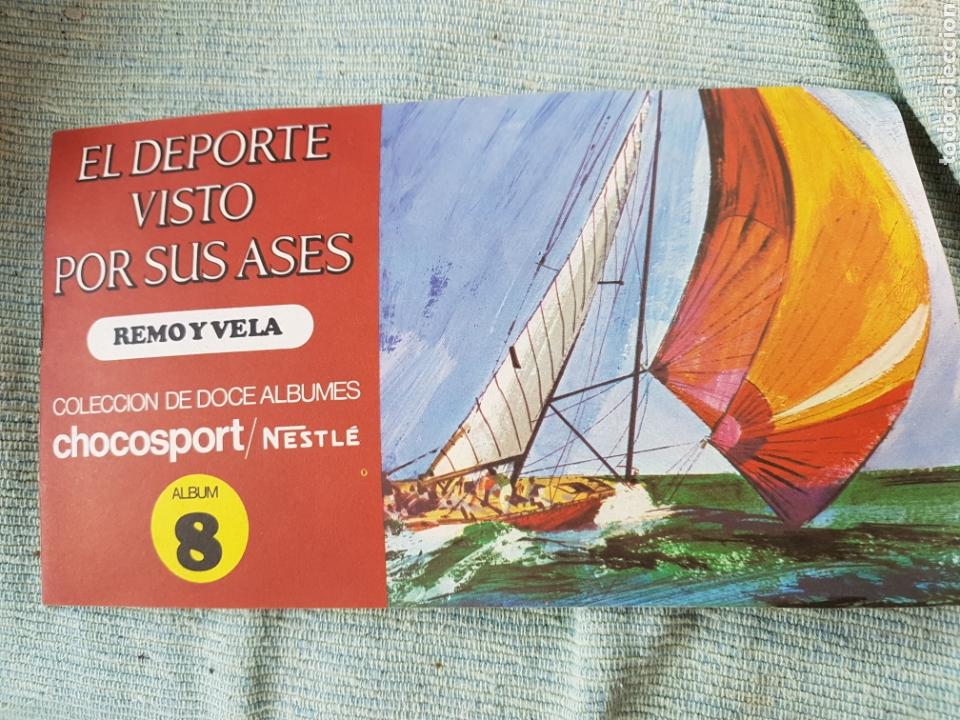 Collectionnisme Albums: Album chocosport nestle remo y vela