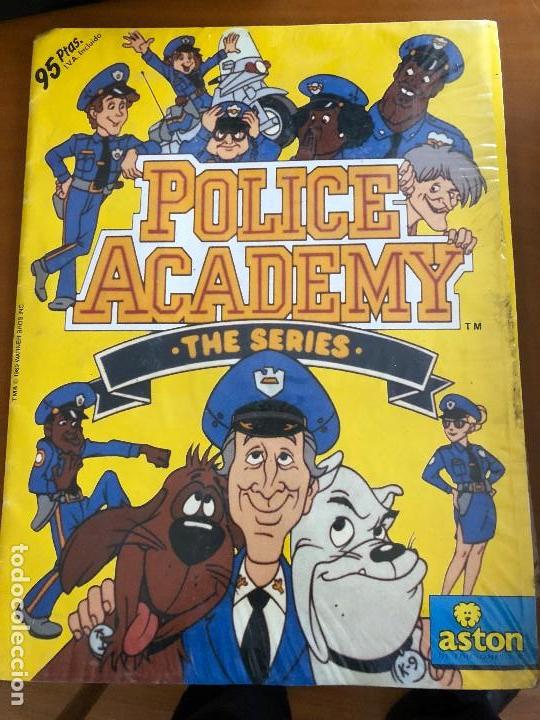 Collectionnisme Albums: police academy aston album con 114 cromos si no se adjudica se puede llegar a vendenr sueltos