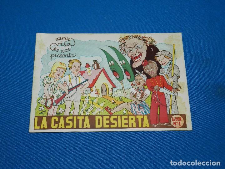 Collectionnisme Albums: ALBUM PLANCHA - LA CASITA DESIERTA NUM 1 , SIN CROMOS , BUEN ESTADO