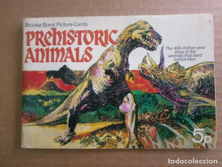 Collezionismo Album: PREHISTORIC ANIMALS. INCOMPLETO