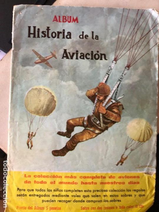 Collectionnisme Albums: historia de la aviacion de sigarpe completo a falta del cromo 57