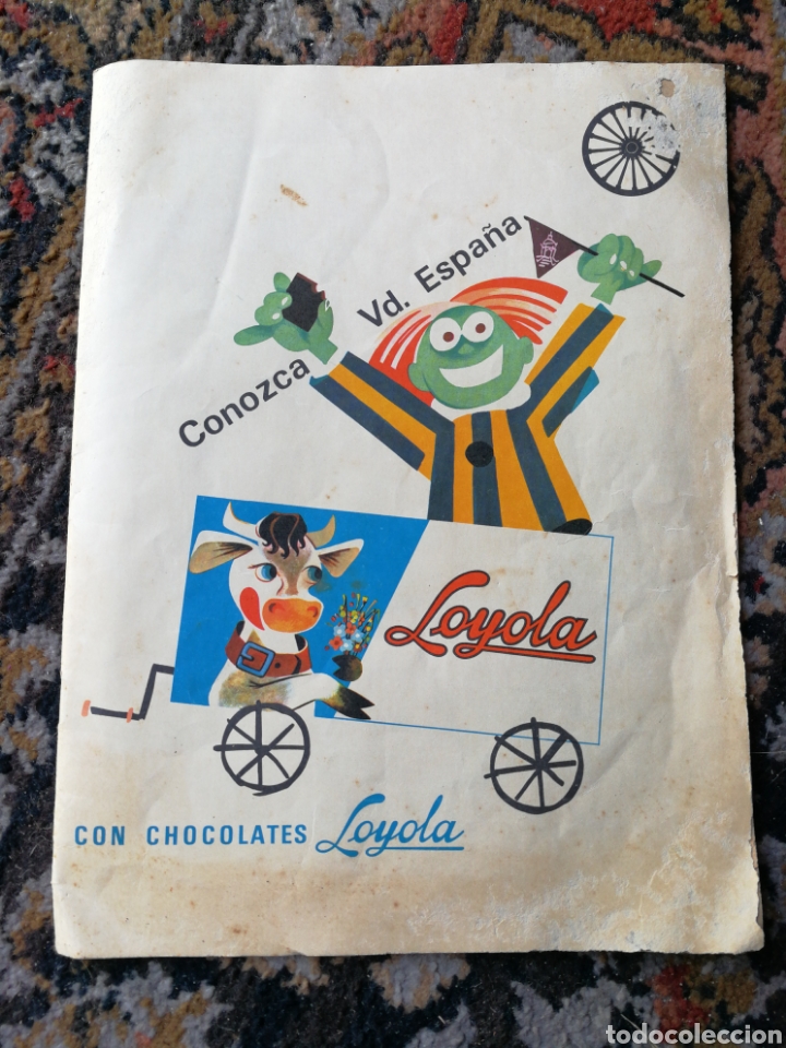 Collectionnisme Albums: ALBUM CHOCOLATES LOYOLA- CONOZCA USTED ESPA&Ntilde;A,1966. VACIO!!!.
