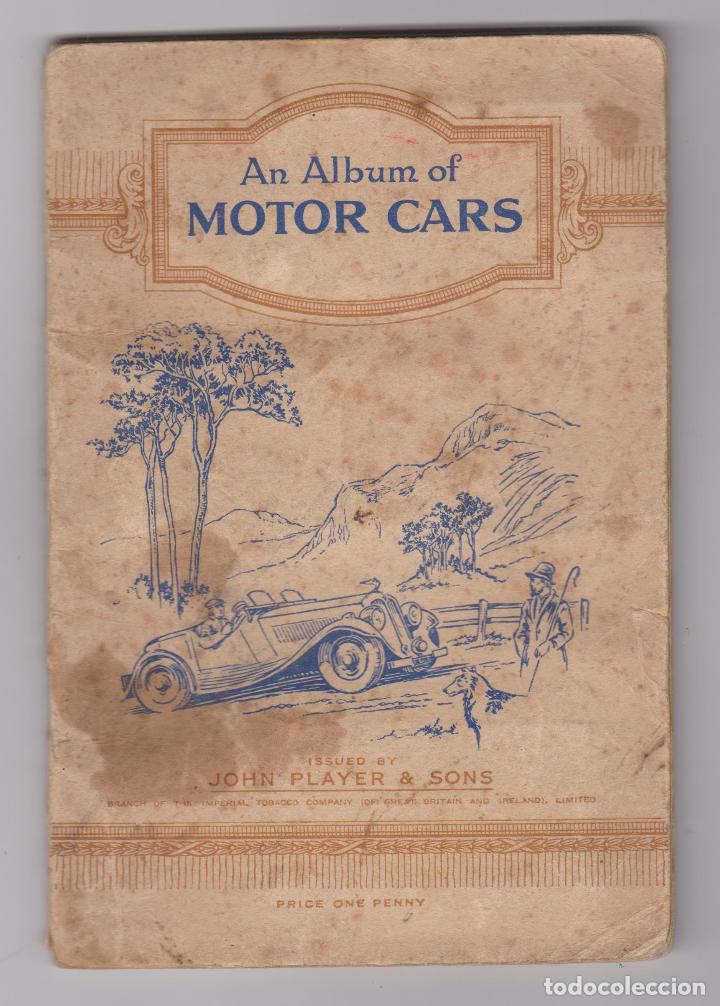 Collectionnisme Albums: JOHN PLAYER & SONS -- AN ALBUM OF MOTOR CARS