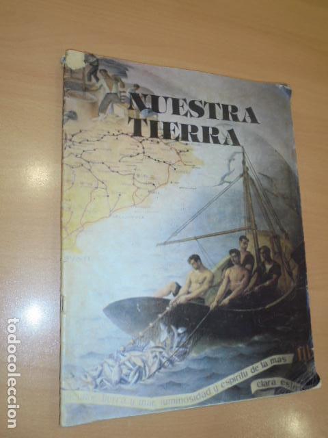 Collectionnisme Albums: ALBUM DE CROMOS NUESTRA TIERRA INCOMPLETO LLEVA 154 CROMOS Y 2 LAMINAS - COLECCIONABLE LA VERDAD -