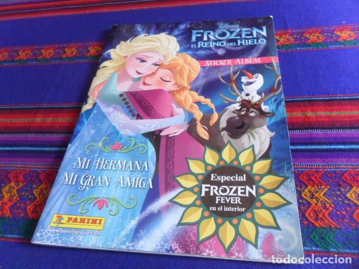 Collectionnisme Albums: FROZEN EL REINO DE HIELO MI HERMANA MI GRAN AMIGA COMPLETO CON ESPECIAL FROZEN FEVER PANINI 2015 MBE