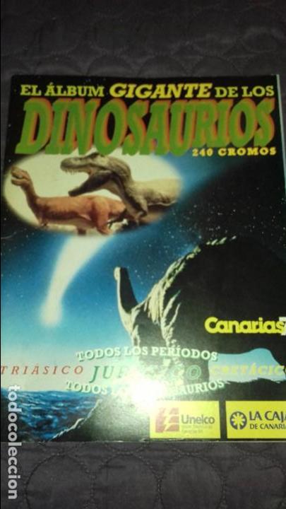 Collectionnisme Albums: antiguo el album gigante de los dinosaurios.vacio .buen estado