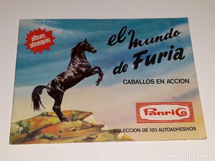 Collectionnisme Albums: ANTIGUO ALBUM DE CROMOS DE PANRICO - EL MUNDO DE FURIA - CABALLOS EN ACCION A&Ntilde;OS 70 A&Ntilde;O 1973