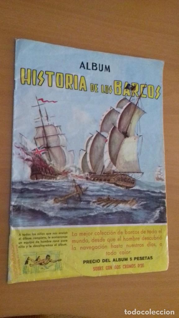 Collectionnisme Albums: ALBUM HISTORIA DE LOS BARCOS EDICIONES COSTA