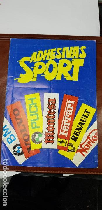 Colecionismo Cadernetas: Album adhesivas sport . De sirvensae a falta de 2 cromos