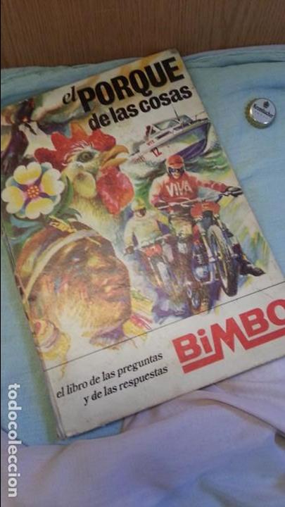 Collectionnisme Albums: &Aacute;lbum de cromos BIMBO EL PORQUE DE LAS COSAS. Faltan 8 cromos.