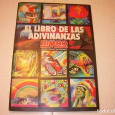 Coleccionismo Álbumes: ALBUM DE CROMOS....EL LIBRO DE LAS ADIVINANZAS....BIMBO...INCOMPLETO.