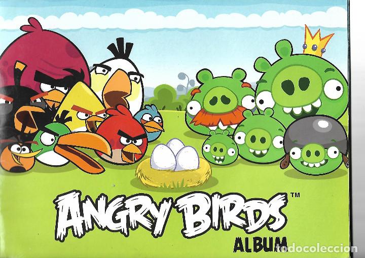 Coleccionismo &Aacute;lbumes: ALBUM ANGRY BIRDS A FALTA DE TRES CROMOS