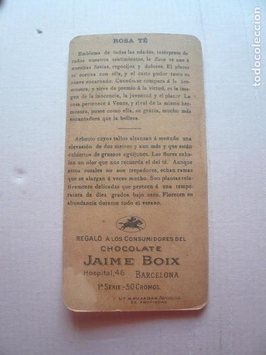 Coleccionismo &aacute;lbumes: Cromos Chocolate Jaime Boix - Foto 2