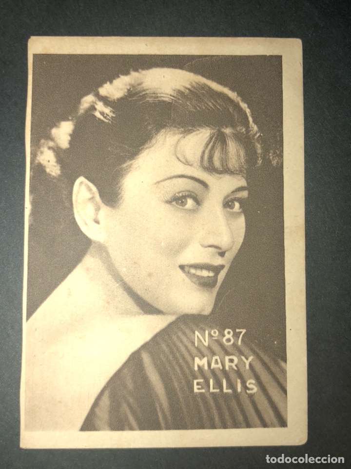 Collezionismo Album: Cromo de &aacute;lbum de cine 87 mary ellis 8,5 x 6 cm