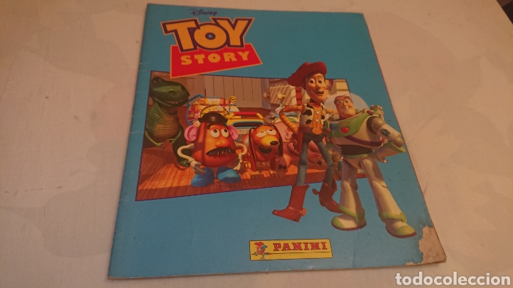 Collectable Incomplete Albums: Album Toy Story Panini con 25 cromos