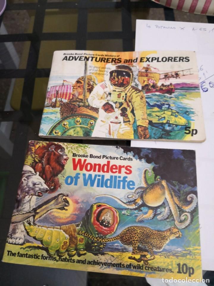 Collezionismo Album: Lote de 2 ALBUMES; WONDERS OF WILDLIFE Y, ADVENTURERS AND EXPLORERS