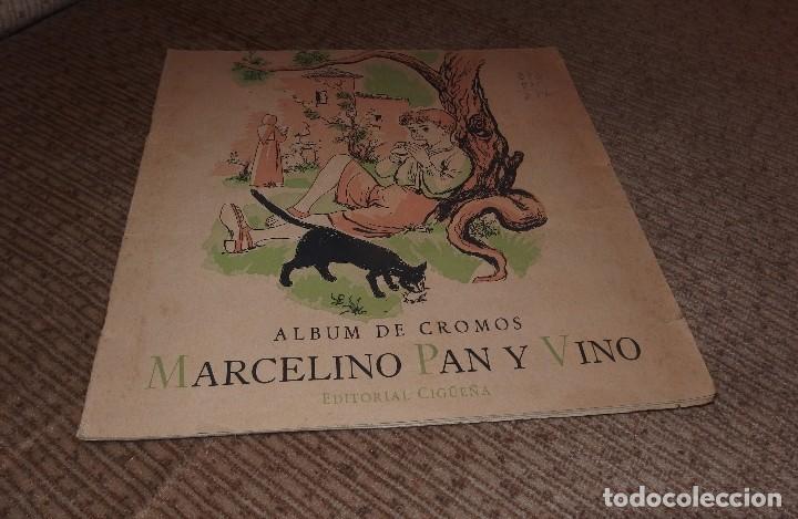 Collezionismo Album: ALBUM MARCELINO  PAN Y VINO,EDITORIAL CIG&Uuml;E&Ntilde;A,INCOMPLETO