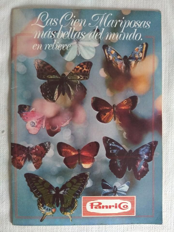 Collectionnisme Albums: ALBUM DE CROMOS/LAS CIEN MARIPOSAS MAS BELLAS DEL MUNDO/PANRICO-INCOMPLETO.