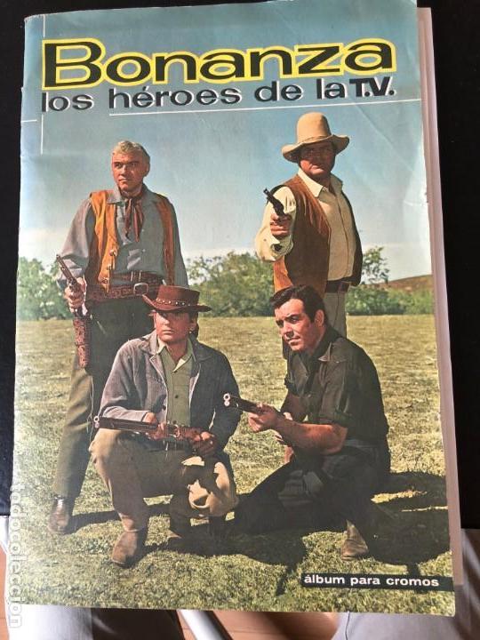 Collezionismo Album: bonanza completo a falta del n&ordm; 76 si no se venden se estudiaria vender sueltos