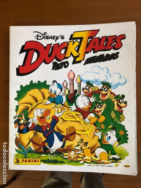 Collezionismo Album: DUCK TALES ALBUM CON UNOS 100 CROMOS SE PUEDES LLEGAR AVENDEN SUELTOS