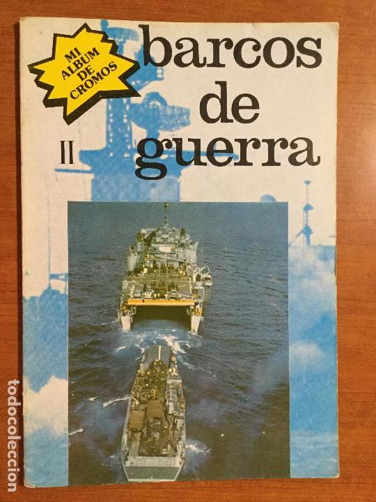 Collezionismo Album: ALBUM CROMOS BARCOS DE GUERRA 1979 VACIO