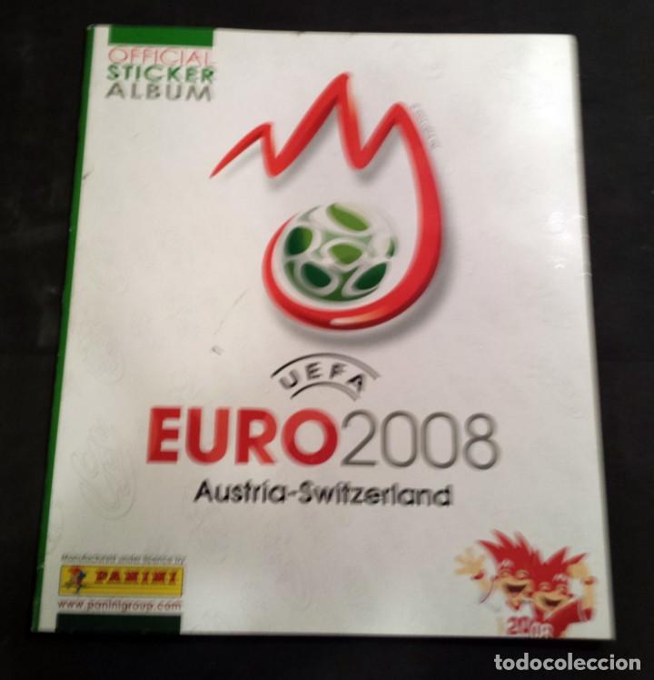 Collezionismo Album: UEFA EURO 2008&trade; Austria-Switzerland Official Sticker Collection - ALBUN INCOMPLETO