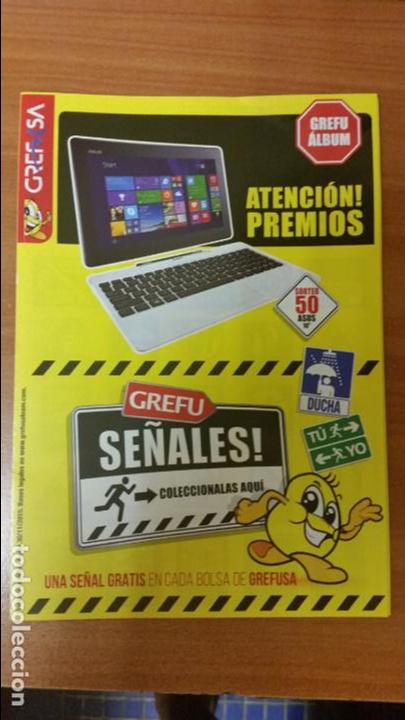 Coleccionismo &Aacute;lbumes: ALBUM VACIO EN PLANCHA DE GREFUSA ( GREFU SE&Ntilde;ALES )