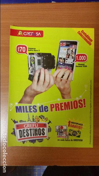 Coleccionismo &Aacute;lbumes: ALBUM VACIO EN PLANCHA DE GREFUSA ( GREFU DESTINOS )