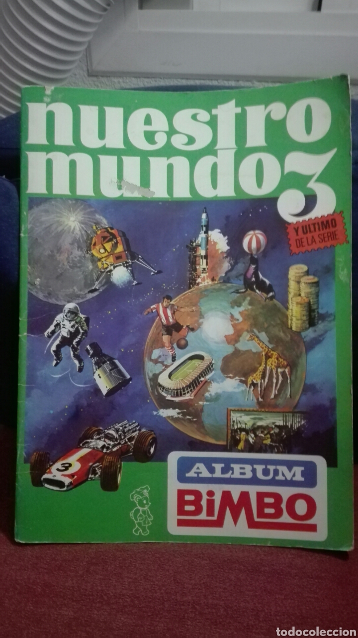 Collectable Incomplete Albums: GRAN ALBUM NUESTRO MUNDO 3 de BIMBO con 43 cromos
