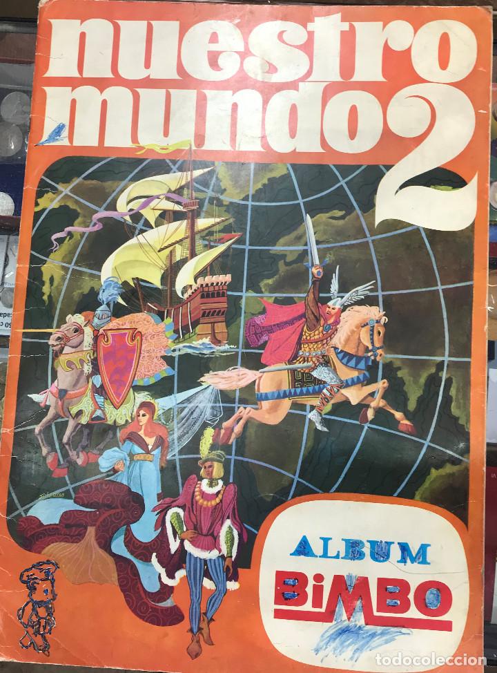 Collectable Incomplete Albums: ALBUM DE CROMOS BIMBO NUESTRO MUNDO-2
