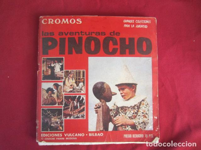 Coleccionismo &Aacute;lbumes: &Aacute;LBUM LAS AVENTURAS DE PINOCHO